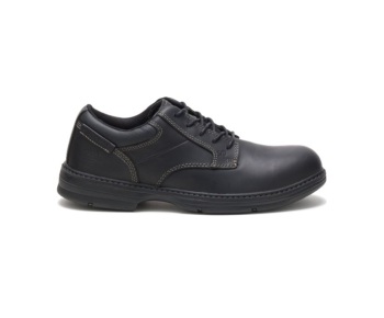 Caterpillar Work Shoes South Africa Oversee Steel Toe Black - Cat Shoes For Men - XA7196024